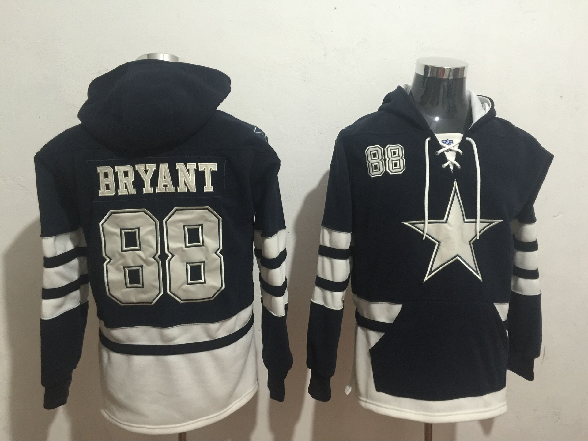 Men NFL Nike Dallas Cowboys #88 Bryant blue Sweatshirts